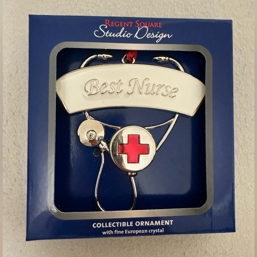 Best nurse ever collectible‎ ornament